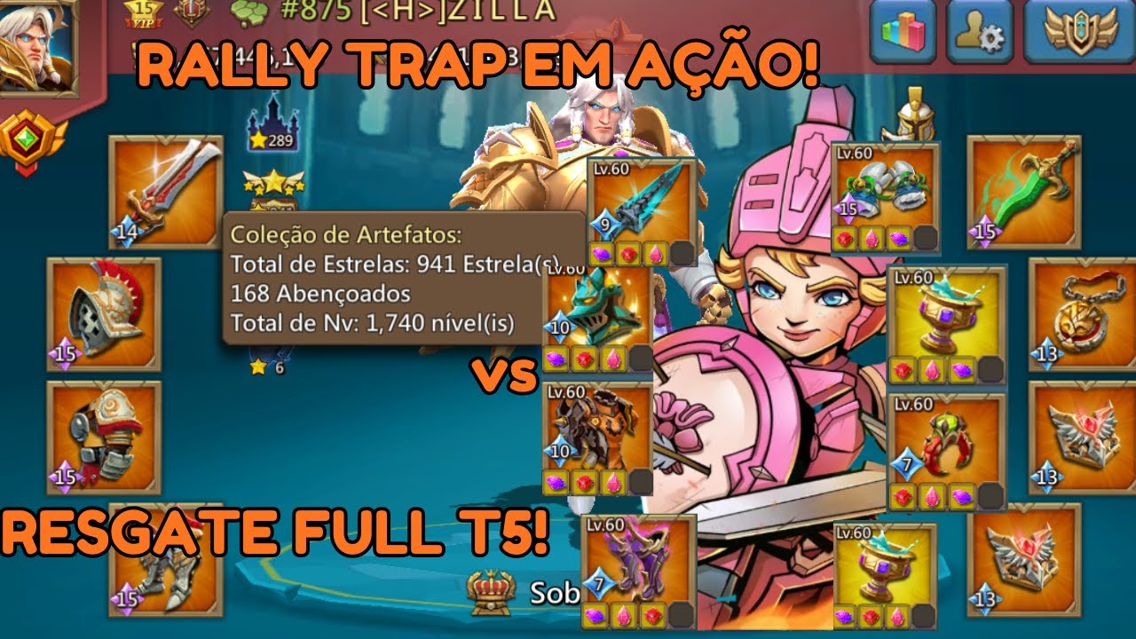 4B DE PONTOS NO KVK! TOP 55 MUNDIAL! Parte 1- Lords Mobile