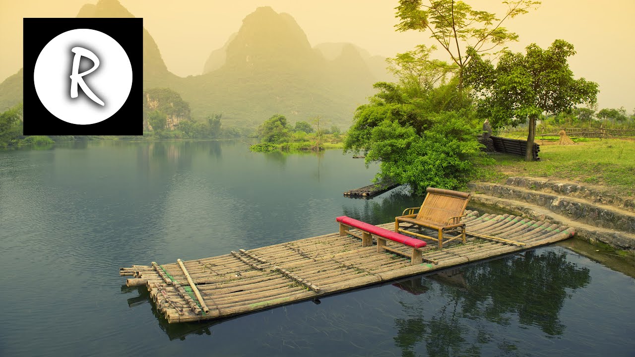 relax music bgm channel Healing ZEN Music - Bamboo Rafting on River