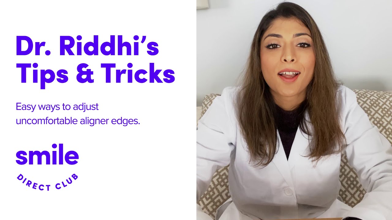 Ask the SmileDirectClub Doctor | How To Trim & File Your Aligners