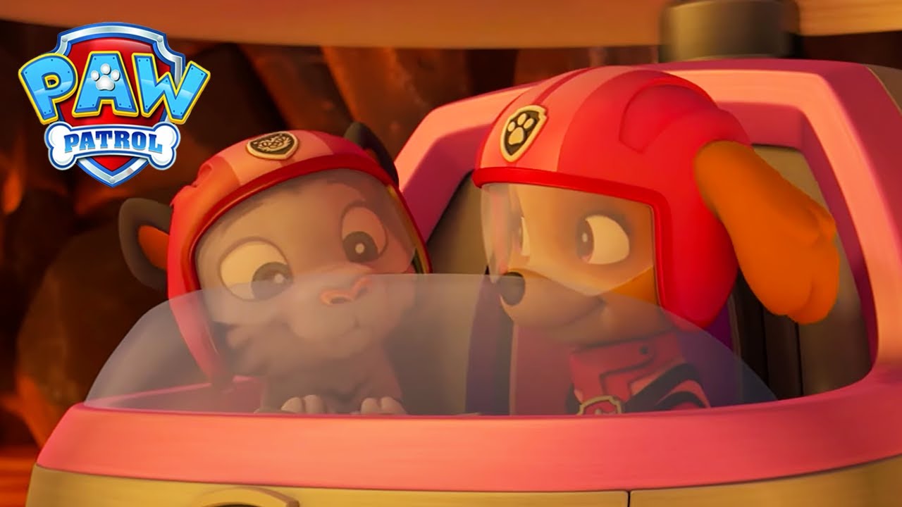 Скай спасява търбусите, преди вулканът да изригне! | PAW Patrol Bulgarian | карикатури за деца