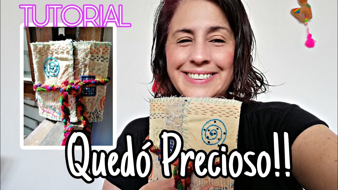QUEDÓ LISTO‼️ MI LIBRO ARTESANAL  DE BORDADOS CON SLOWSTITCH