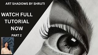 Charcoal shading eye tutorial part 2 charcoal#art #graphitework #graphitedrawings #charcoalpowder #