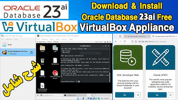 Download & Install Oracle Database 23ai Free VirtualBox Appliance