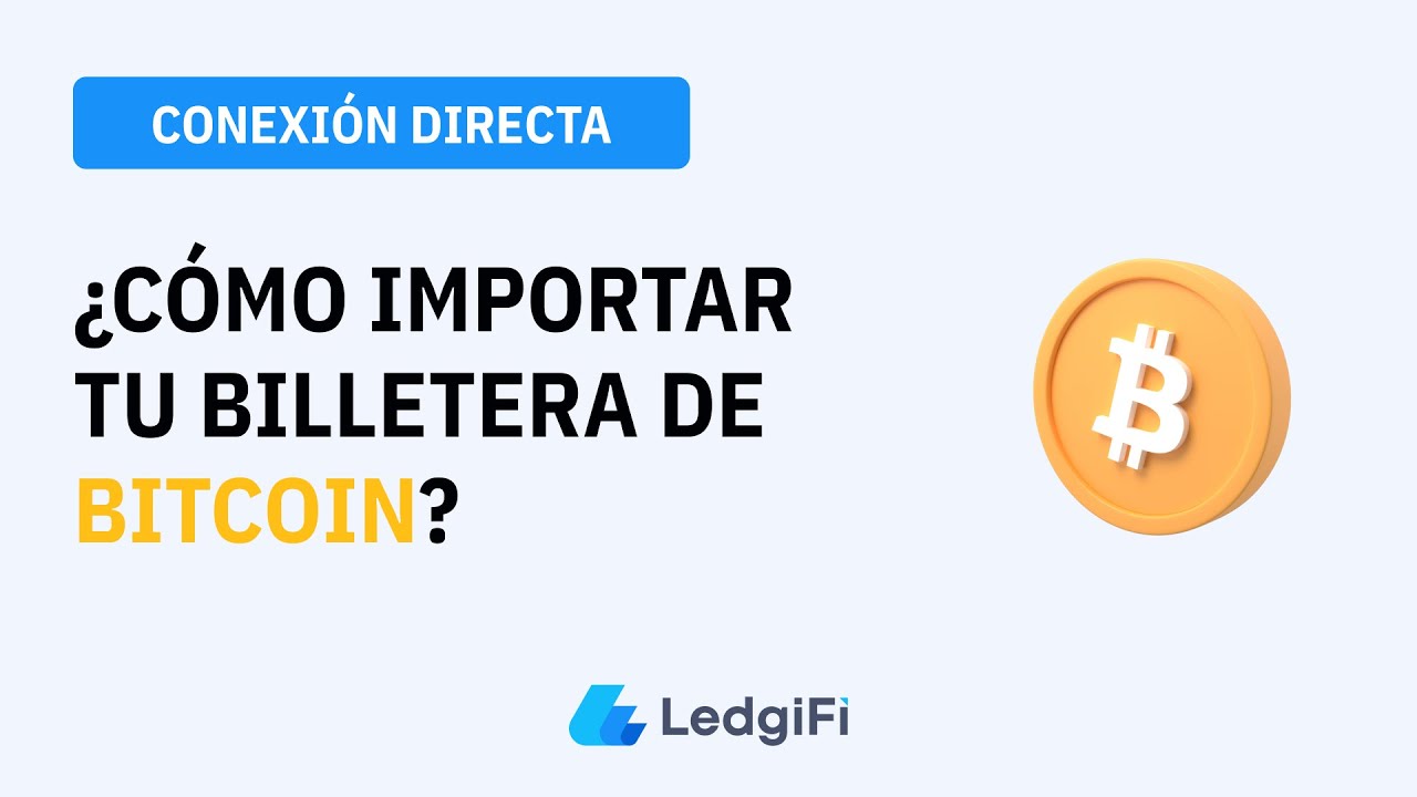 ¿Cómo sincronizar tu billetera de Bitcoin en LedgiFi