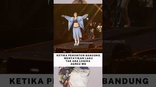 Penonton Nyanyi Tak Ada Logika Agnezmo Di Bandung Soora Festival  agnezmo pageforyou