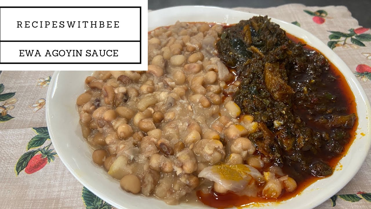 Delicious| ewa agonyin sauce| recipe| brown beans