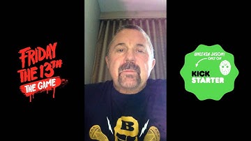 Friday the 13th: The Game - Kane Hodder Says Happy Halloween!