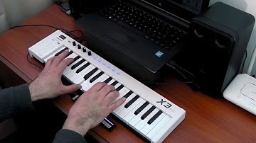 VMeter MIDIPlus X3mini Cakewalk Rapture VSTi Superteclados.com chillout relaxed downtempo music