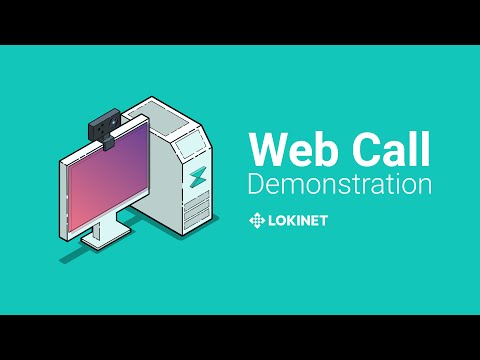 Onion-routed video call demo (Lokinet)