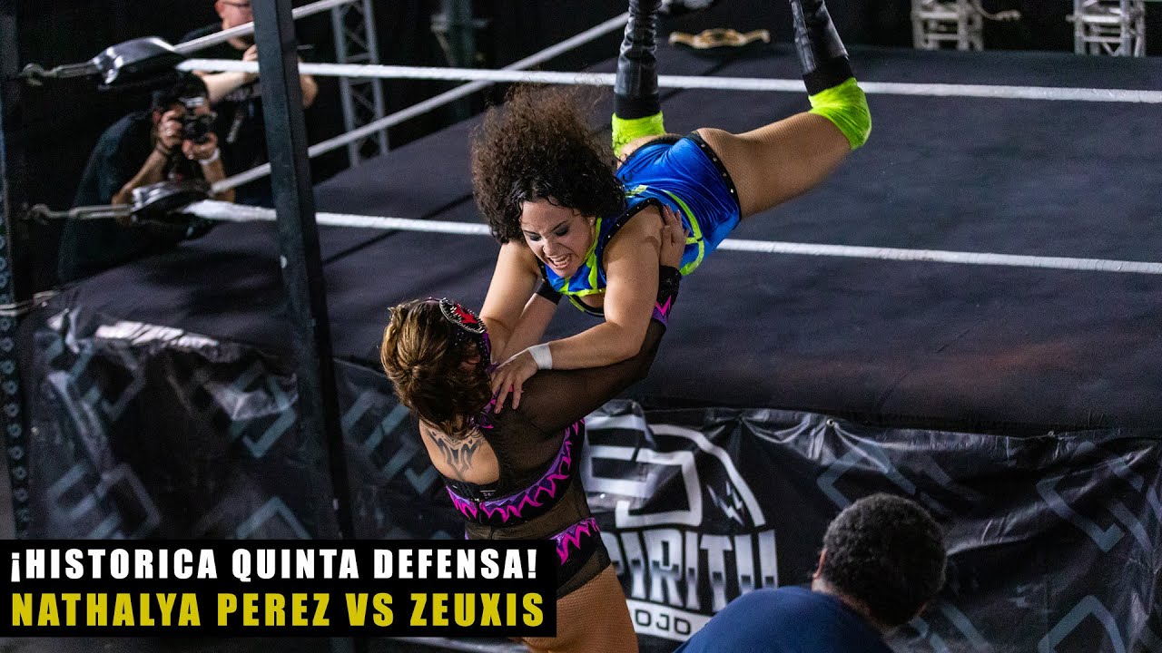 Zeuxis vs Nathalya Perez | Lucha por el campeonato de EPWD