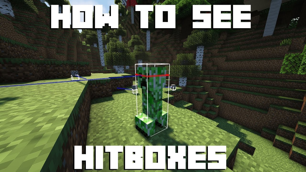 Short Video - How To Trun on Hitboxs In Minecraft Java 1.18+ - YouTube