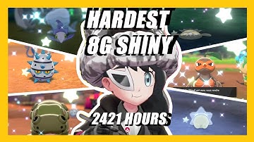 Hardest SHINY team in Pokemon Sword and Shield  2421h (6th Shiny Curry)