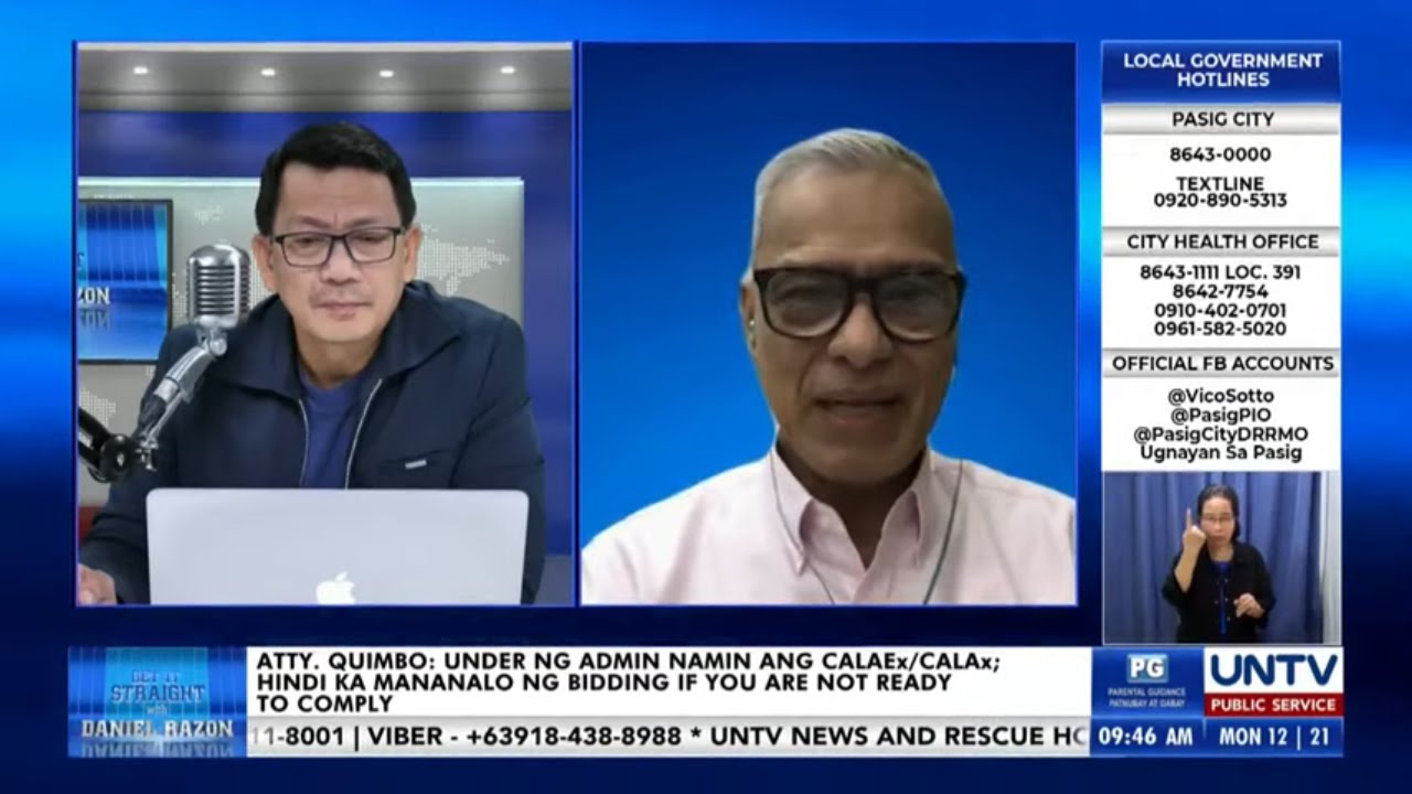 UNTV: Get It Straight with Daniel Razon | December 21, 2020