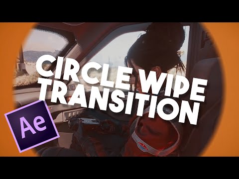Circle Wipe Transition || After Effects [Tutorial]