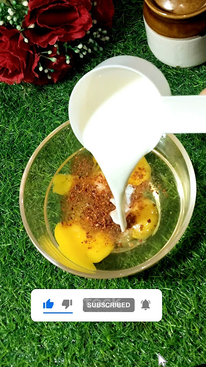 Milk egg bread that melts in the mouth 🥚🥛🍞#AgkiRasoi786#yummykitchen #food #trendingshorts#egg.