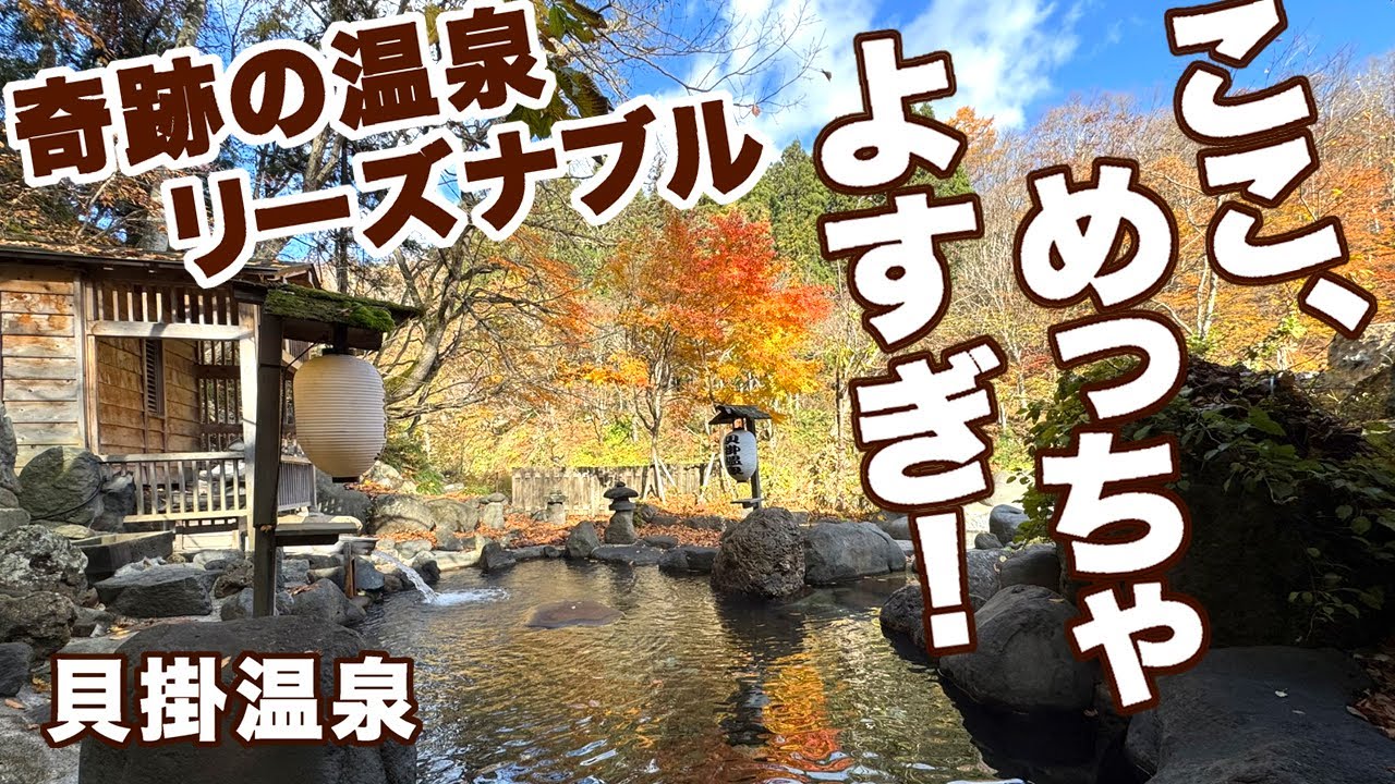 新潟/やば！過去最高にリピートしそう！秘湯の一軒宿は目薬と同じ成分「貝掛温泉」
