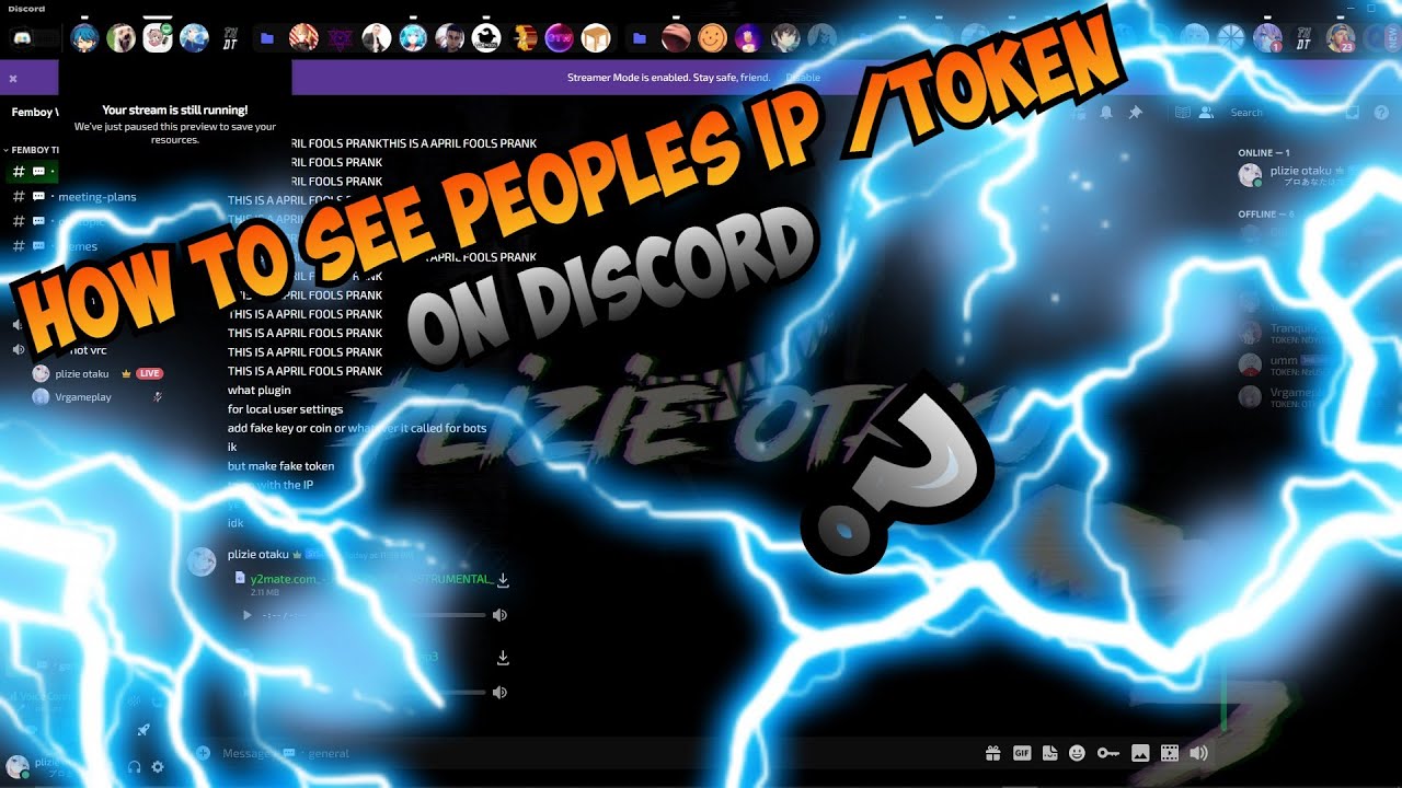 IP/TOKEN Stealer for discord made by me - YouTube
