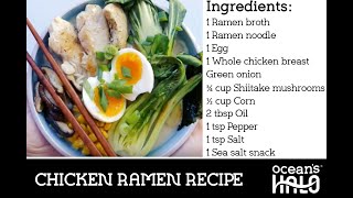 Oceans Halo Chicken Ramen Recipe