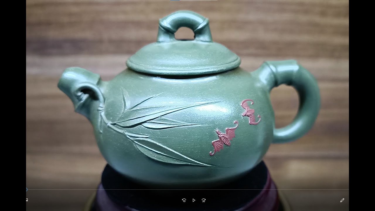 紫砂壺，Yixing clay teapot,パープルクレイティーポット YouTube