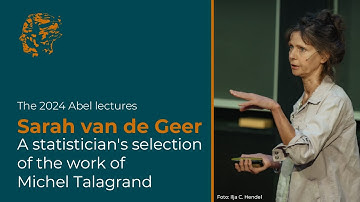 Sara van de Geer: A statistician