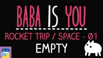 Baba Is You: Empty - Rocket Trip / Space Level 01 Walkthrough (by Arvi Teikari / Hempuli)