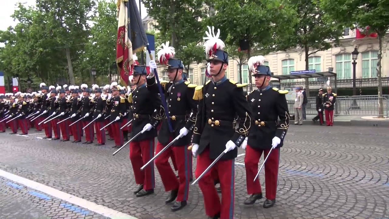 Bastille Day Ecole Spéciale Militaire de Saint Cyr. Paris/France 14