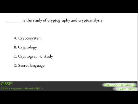 CISSP - practice exam : cryptography