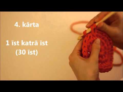 Video: Kā Padarīt Tamborētas Krelles