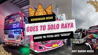 FULL TELOLET SEPANJANG JALAN❗||Rombongan besan goes to solo raya bareng azzalea #busgarage #azzalea 