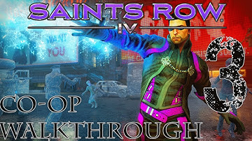 Saints Row 4 Co-op Walkthrough Episode 3 | Superpowers! | Commentary HD
