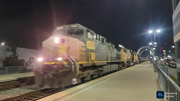 11-9-25! Railfanning Commerce, Burbank! Featuring Tioga Pass PV car, SP LEADER & MORE!