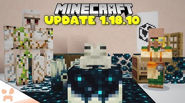 FROGS, JAVA PARITY, & MORE! | Everything In Minecraft Bedrock Update 1.18.10