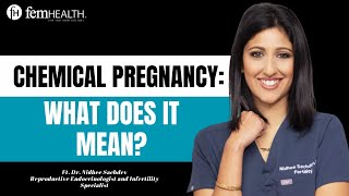 What Is A Chemical Pregnancy? What About a Chemical Miscarriage?