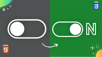How to Create CSS custom style toggle switch / checkbox ✅ #shorts