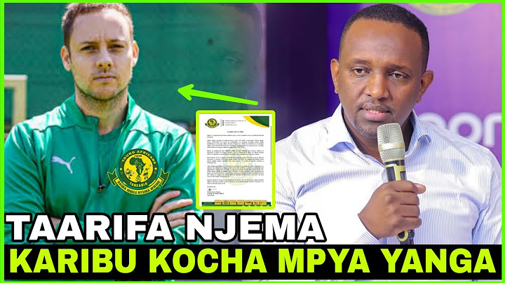 🔴#Live: RAIS WA YANGA ATANGAZA KOCHA MPYA YANGA RASMI/ APEWA MKATABA WA MIAKA 3/ MSHAHARA HUU HAPA..