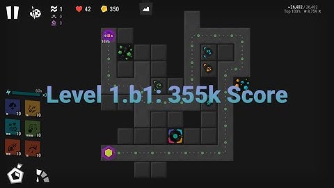 Infinitode 2 [1.83] level 1.b1: 355k score
