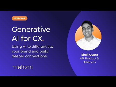 Generative AI for Customer Experience | Webinar