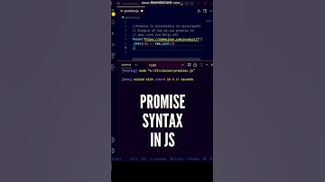 🤩🤩 Promise is going to replace Async/Await in JavaScript #shorts #javascript #programming #ytshorts