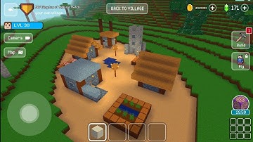 Building Minecraft Village in Block Craft 3D Building Simulator ||ME Blocks Pakistan 🇵🇰