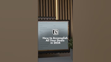 This Goal Setting Process Changed My Life: Just Try it! #notion #goalsetting