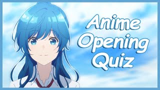 Anime Opening Quiz - 45 Openings [EASY - HARD]