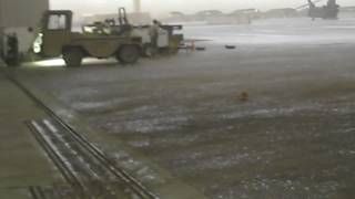 Chinook CH-47D Wind Damage