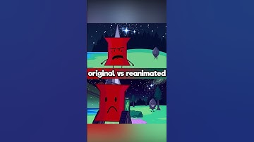 BFDIA 20 Reanimated Vs Original Comparison #bfdia #bfdi #shorts