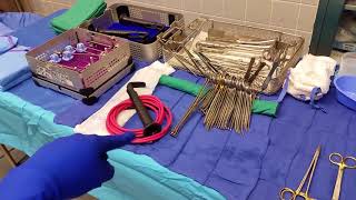 BASIC SET UP: LUMPECTOMY WITH LEFT SENTINEL NODE BIOPSY