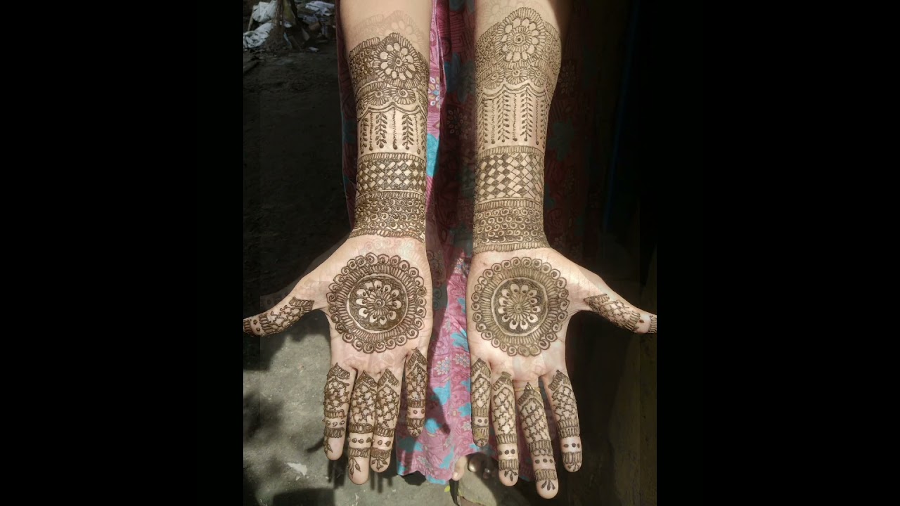 Mehndi designers new || Today order 