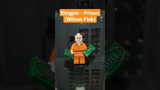 Daredevil Season 2 Coustom Minifigures Lego Marvel Matt Murdock, Punisher, Kingpin, Netflix