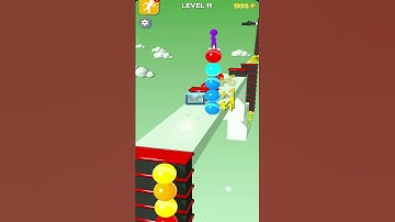 Stack Rider 🟡🔴🔵 - Android/iOS || Level 11 #shorts