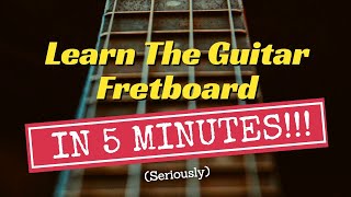 How To Find Any Note On The Fretboard Fast Guitar Fretboard Memorization