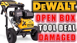 DeWALT PRESSUREADY 3400 PSI PRESSURE WASHER  OPEN BOX TOOL DEAL DAMAGE!