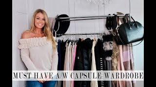 Must Have Autumn Winter Basic Capsule Wardrobe | Cleo Lacey